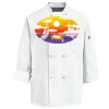Eight Knot Button Chef Coat with Thermometer Pocket Thumbnail