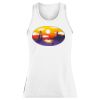 Women's Solid Racerback Tank Top Thumbnail