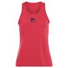 Ladies Poly/Spandex Solid Racerback Tank Thumbnail
