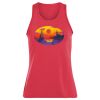 Ladies Poly/Spandex Solid Racerback Tank Thumbnail
